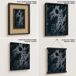 Dark blue botanical