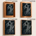 Dark blue botanical