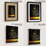 Pray without ceasing - 1 Thessalonians 5:17-18, Bible verse, Framed wall art