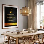 Pray without ceasing - 1 Thessalonians 5:17-18, Bible verse, Framed wall art