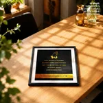 Pray without ceasing - 1 Thessalonians 5:17-18, Bible verse, Framed wall art