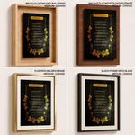 Be strong and of a good courage - Deuteronomy 31:6, Bible verse, Framed wall art