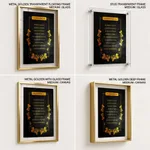 Be strong and of a good courage - Deuteronomy 31:6, Bible verse, Framed wall art