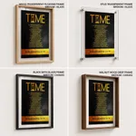 Time - Ecclesiastes 3:1-11, Bible verse, Framed wall art