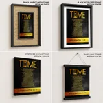 Time - Ecclesiastes 3:1-11, Bible verse, Framed wall art