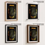 Let us hear the conclusion of the whole matter - Ecclesiastes 12:13-1, Bible verse, Framed wall art