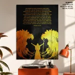 And moses said unto the people, fear ye not, stand still , and see the salvation of the lord - Exodus 14:13-16, Bible verse, Framed wall art