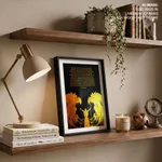 And moses said unto the people, fear ye not, stand still , and see the salvation of the lord - Exodus 14:13-16, Bible verse, Framed wall art