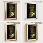 Run with patience, Bible verse, Framed wall art