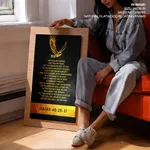 They shall run, and not to be weary; and they shall walk, and not faint - Isaiah 40:28-31, Bible verse, Framed wall art