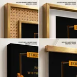 For I know the thoughts that - Jeremiah 29:11:, Bible verse, Framed wall art