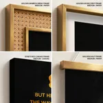 I shall come forth as gold - Job 23:10, Bible verse, Framed wall art