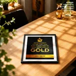 I shall come forth as gold - Job 23:10, Bible verse, Framed wall art