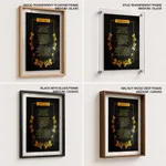 Let not your heart be troubled - John 14:1-3, Bible verse, Framed wall art