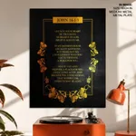 Let not your heart be troubled - John 14:1-3, Bible verse, Framed wall art