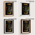 I am the way, the truth, and the life - John 14:6, Bible verse, Framed wall art