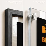 Be strong and of a good courage - Joshua 1:9, Bible verse, Framed wall art