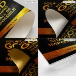 For with god nothing shall be impossible - Luke 1:37, Bible verse, Framed wall art