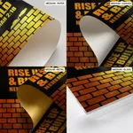 Rise up and build - Nehemiah 2:18, Bible verse, Framed wall art