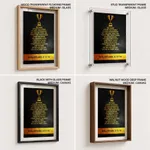 Forgetting those things which are behind - Philippians 3:13-14, Bible verse, Framed wall art