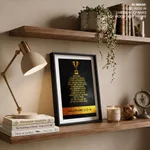 Forgetting those things which are behind - Philippians 3:13-14, Bible verse, Framed wall art