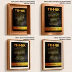 Whatsoever things are true - Philippians 4:8, Bible verse, Framed wall art
