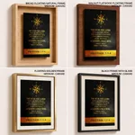 Trust in the lord - Proverbs 3:5-6, Bible verse, Framed wall art