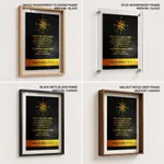 Trust in the lord - Proverbs 3:5-6, Bible verse, Framed wall art