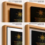 Trust in the lord - Proverbs 3:5-6, Bible verse, Framed wall art