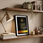 Trust in the lord - Proverbs 3:5-6, Bible verse, Framed wall art