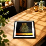 Wisdom is the principal things - Proverbs 4:7-9, Bible verse, Framed wall art