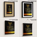 Where no oxen are, the crib is clean - Proverbs 14:4, Bible verse, Framed wall art
