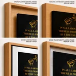 In all labour there is profit - Proverbs 14:23, Bible verse, Framed wall art