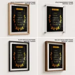 Commit thy works unto the lord - Proverbs 16:3, Bible verse, Framed wall art