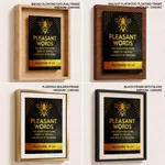 Pleasant words - Proverbs 16:24, Bible verse, Framed wall art