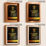 Pleasant words - Proverbs 16:24, Bible verse, Framed wall art