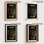 A good name is rather to be chosen - Proverbs 22:1, Bible verse, Framed wall art