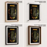 Labour not to be rich - Proverbs 23:4-5, Bible verse, Framed wall art