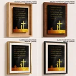 Favour is deceitful and beauty is vain - Proverbs 31:30, Bible verse, Framed wall art