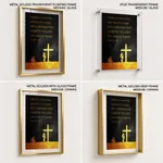 Favour is deceitful and beauty is vain - Proverbs 31:30, Bible verse, Framed wall art