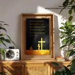 Favour is deceitful and beauty is vain - Proverbs 31:30, Bible verse, Framed wall art