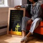 Favour is deceitful and beauty is vain - Proverbs 31:30, Bible verse, Framed wall art