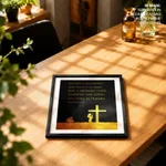 Favour is deceitful and beauty is vain - Proverbs 31:30, Bible verse, Framed wall art