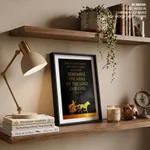 Remember the name of the lord our God - Psalm 20:7, Bible verse, Framed wall art