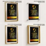 The earth is the lord's - Psalm 24:1-2, Bible verse, Framed wall art