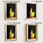 The lord is my light and my salvation - Psalm 27:1, Bible verse, Framed wall art