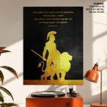 The lord is my light and my salvation - Psalm 27:1, Bible verse, Framed wall art