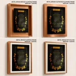 I had fainted - Psalm 27:13-14, Bible verse, Framed wall art