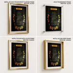 The lord is my strength and my shield - Psalm 28:7, Bible verse, Framed wall art