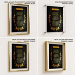 O taste and see that the lord is good - Psalm 34:8-10, Bible verse, Framed wall art